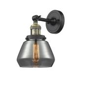 One Light Wall Sconce by Innovations - Franklin Restoration Collection, Black Antique Brass Finish - 203-BAB-G173