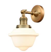 LED Wall Sconce by Innovations - Franklin Restoration Collection, Brushed Brass Finish - 203-BB-G531-LED