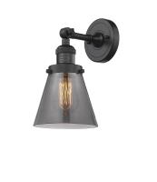 LED Wall Sconce by Innovations - Franklin Restoration Collection, Matte Black Finish - 203-BK-G63-LED