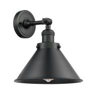 LED Wall Sconce by Innovations - Franklin Restoration Collection, Matte Black Finish - 203-BK-M10-BK-LED