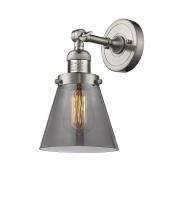 LED Wall Sconce by Innovations - Franklin Restoration Collection, Brushed Satin Nickel Finish - 203-SN-G63-LED