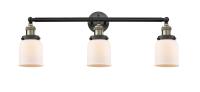 LED Bath Vanity by Innovations - Franklin Restoration Collection, Black Antique Brass Finish - 205-BAB-G51-LED