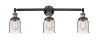 LED Bath Vanity by Innovations - Franklin Restoration Collection, Black Antique Brass Finish - 205-BAB-G54-LED