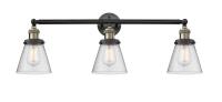 LED Bath Vanity by Innovations - Franklin Restoration Collection, Black Antique Brass Finish - 205-BAB-G64-LED