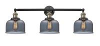 LED Bath Vanity by Innovations - Franklin Restoration Collection, Black Antique Brass Finish - 205-BAB-G73-LED