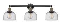 LED Bath Vanity by Innovations - Franklin Restoration Collection, Black Antique Brass Finish - 205-BAB-G74-LED