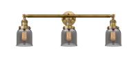 LED Bath Vanity by Innovations - Franklin Restoration Collection, Brushed Brass Finish - 205-BB-G53-LED