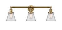 LED Bath Vanity by Innovations - Franklin Restoration Collection, Brushed Brass Finish - 205-BB-G62-LED