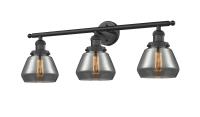 LED Bath Vanity by Innovations - Franklin Restoration Collection, Matte Black Finish - 205-BK-G173-LED