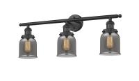 LED Bath Vanity by Innovations - Franklin Restoration Collection, Matte Black Finish - 205-BK-G53-LED