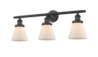 LED Bath Vanity by Innovations - Franklin Restoration Collection, Matte Black Finish - 205-BK-G61-LED