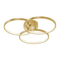 LED Flush Mount by AFX Lighting - Orion Collection, Satin Brass Finish - ORIF20L30D1SB