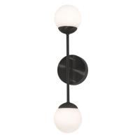 LED Wall Sconce by AFX Lighting - Pearl Collection, Black Finish - PRLS0418L30D1BK