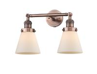 LED Bath Vanity by Innovations - Franklin Restoration Collection, Antique Copper Finish - 208-AC-G61-LED
