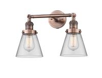 LED Bath Vanity by Innovations - Franklin Restoration Collection, Antique Copper Finish - 208-AC-G62-LED