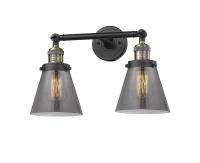 LED Bath Vanity by Innovations - Franklin Restoration Collection, Black Antique Brass Finish - 208-BAB-G63-LED