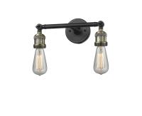 LED Bath Vanity by Innovations - Franklin Restoration Collection, Black Antique Brass Finish - 208-BAB-LED