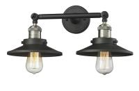 LED Bath Vanity by Innovations - Franklin Restoration Collection, Black Antique Brass Finish - 208-BAB-M6-LED
