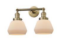 LED Bath Vanity by Innovations - Franklin Restoration Collection, Brushed Brass Finish - 208-BB-G171-LED
