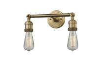 LED Bath Vanity by Innovations - Franklin Restoration Collection, Brushed Brass Finish - 208-BB-LED
