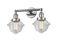 Two Light Bath Vanity by Innovations - Franklin Restoration Collection, Polished Chrome Finish - 208-PC-G532