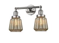 LED Bath Vanity by Innovations - Franklin Restoration Collection, Polished Nickel Finish - 208-PN-G146-LED