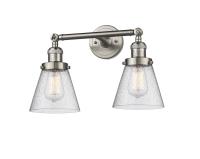 LED Bath Vanity by Innovations - Franklin Restoration Collection, Brushed Satin Nickel Finish - 208-SN-G64-LED