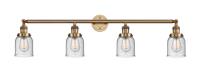 LED Bath Vanity by Innovations - Franklin Restoration Collection, Brushed Brass Finish - 215-BB-G54-LED