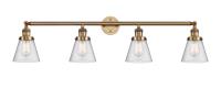 LED Bath Vanity by Innovations - Franklin Restoration Collection, Brushed Brass Finish - 215-BB-G64-LED