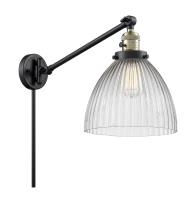 LED Swing Arm by Innovations - Franklin Restoration Collection, Black Antique Brass Finish - 237-BAB-G222-LED