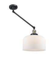 LED Swing Arm by Innovations - Franklin Restoration Collection, Black Antique Brass Finish - 237-BAB-G71-L-LED