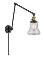 LED Swing Arm by Innovations - Franklin Restoration Collection, Black Antique Brass Finish - 238-BAB-G192-LED