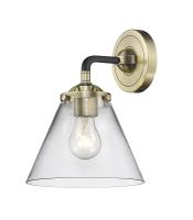 One Light Wall Sconce by Innovations - Nouveau Collection, Black Antique Brass Finish - 284-1W-BAB-G42