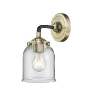 LED Wall Sconce by Innovations - Nouveau Collection, Black Antique Brass Finish - 284-1W-BAB-G52-LED
