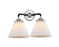 Two Light Bath Vanity by Innovations - Nouveau Collection, Black Polished Nickel Finish - 284-2W-BPN-G41