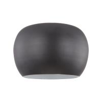 LED Flush Mount by Kuzco Lighting - Croft Collection, Black/White Finish - FM44614-BK/WH
