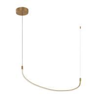 LED Pendant by Kuzco Lighting - Talis Collection, Brushed Gold Finish - LP89036-BG