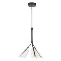 LED Pendant by Kuzco Lighting - Mulberry Collection, Black/Light Guide Finish - PD62622-BK/LG