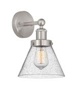 One Light Wall Sconce by Innovations - Edison Collection, Brushed Satin Nickel Finish - 616-1W-SN-G44