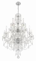 15 Light Chandelier by Crystorama - Traditional Crystal Collection, Polished Chrome Finish - 1155-CH-CL-MWP