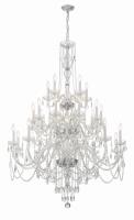 25 Light Chandelier by Crystorama - Traditional Crystal Collection, Polished Chrome Finish - 1156-CH-CL-MWP