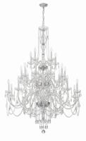 25 Light Chandelier by Crystorama - Traditional Crystal Collection, Polished Chrome Finish - 1156-CH-CL-MWP