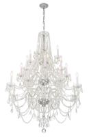 20 Light Chandelier by Crystorama - Traditional Crystal Collection, Polished Chrome Finish - 1157-CH-CL-MWP