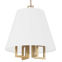 Four Light Mini Chandelier by Crystorama - Westwood Collection, Vibrant Gold Finish - 2254-VG