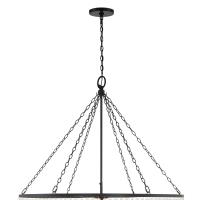 15 Light Chandelier by Crystorama - Rylee Collection, Matte Black Finish - 614-MK