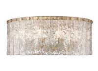 Eight Light Flush Mount by Z-Lite - Glacier Collection, Modern Gold Finish - 1943F20-MGLD