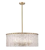 Ten Light Chandelier by Z-Lite - Glacier Collection, Modern Gold Finish - 1943P26-MGLD
