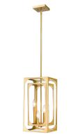 Four Light Chandelier by Z-Lite - Easton Collection, Rubbed Brass Finish - 3038-4RB