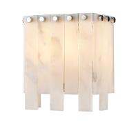 Two Light Wall Sconce by Z-Lite - Viviana Collection, Polished Nickel Finish - 345-2S-PN