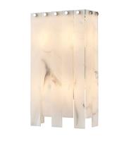 Four Light Wall Sconce by Z-Lite - Viviana Collection, Polished Nickel Finish - 345-4S-PN